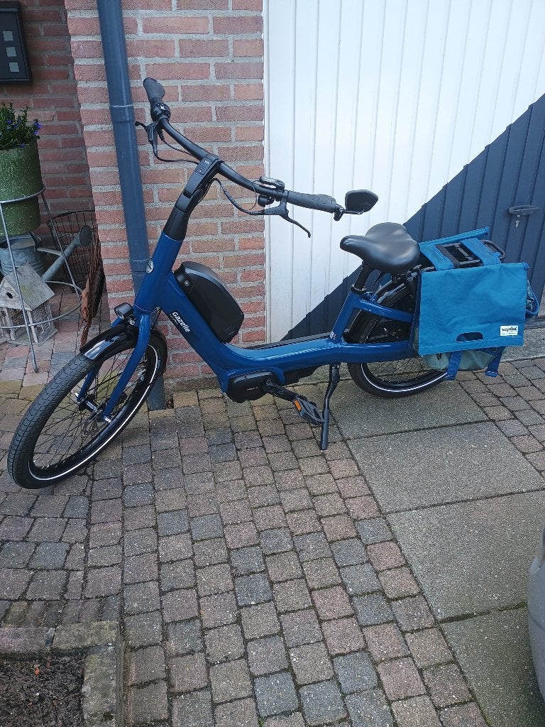 Gazelle Easyflow HMS met lage instap, Ophalen, Zo goed als nieuw, Minder dan 47 cm, 50 km per accu of meer