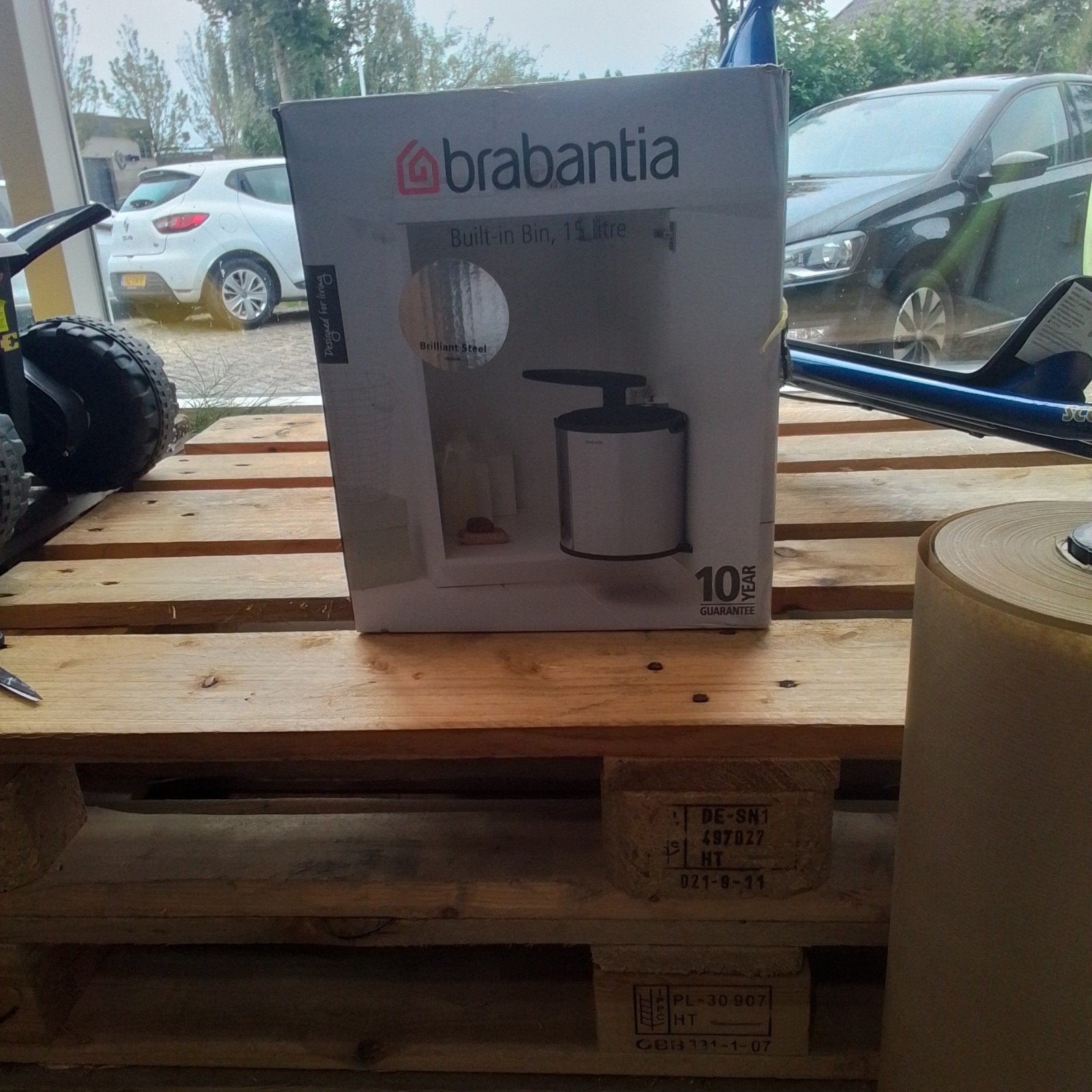 Brabantia Inbouw Afvalemmer 15 Liter - Nieuw in doos, Se, Nieuw, Ophalen of Verzenden, Kwwkkwkwkw