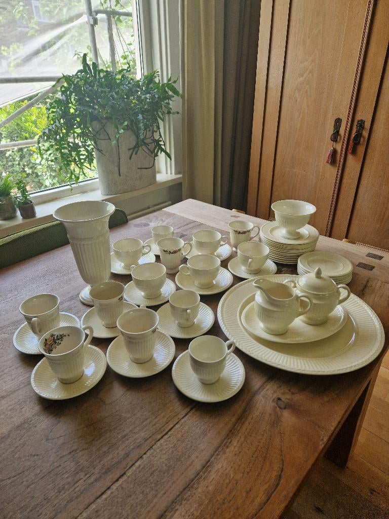 Wedgwood Edme en Barlaston koffieservies, Ophalen, Gebruikt, Wedgwood, Kop(pen) en/of Schotel(s)
