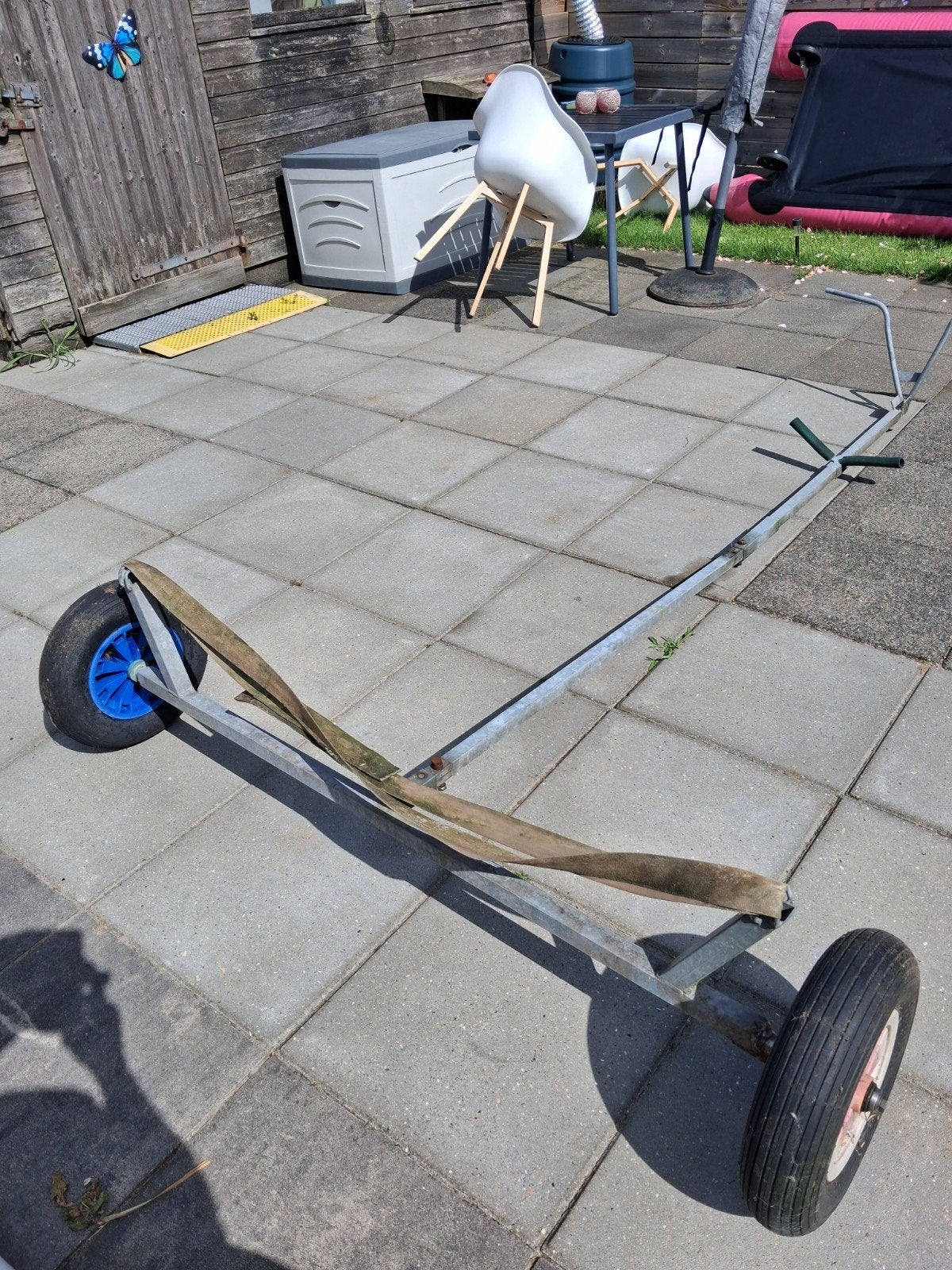 Handtrailer 240x160 cm, Watersport en Boten, Ophalen, Gebruikt, Overige typen