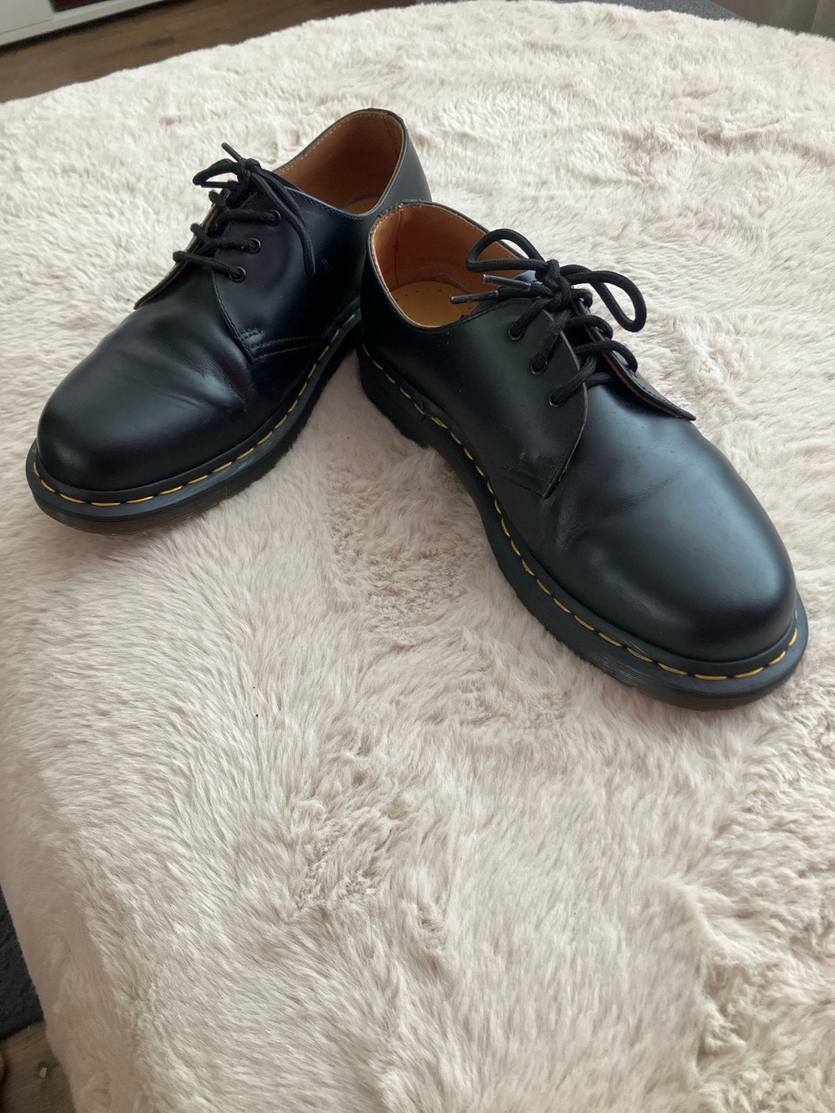 Dr. Martens 1461 Smooth Leren Veterschoenen Zwart, Zwart, Ophalen of Verzenden, Zo goed als nieuw, Veterschoenen