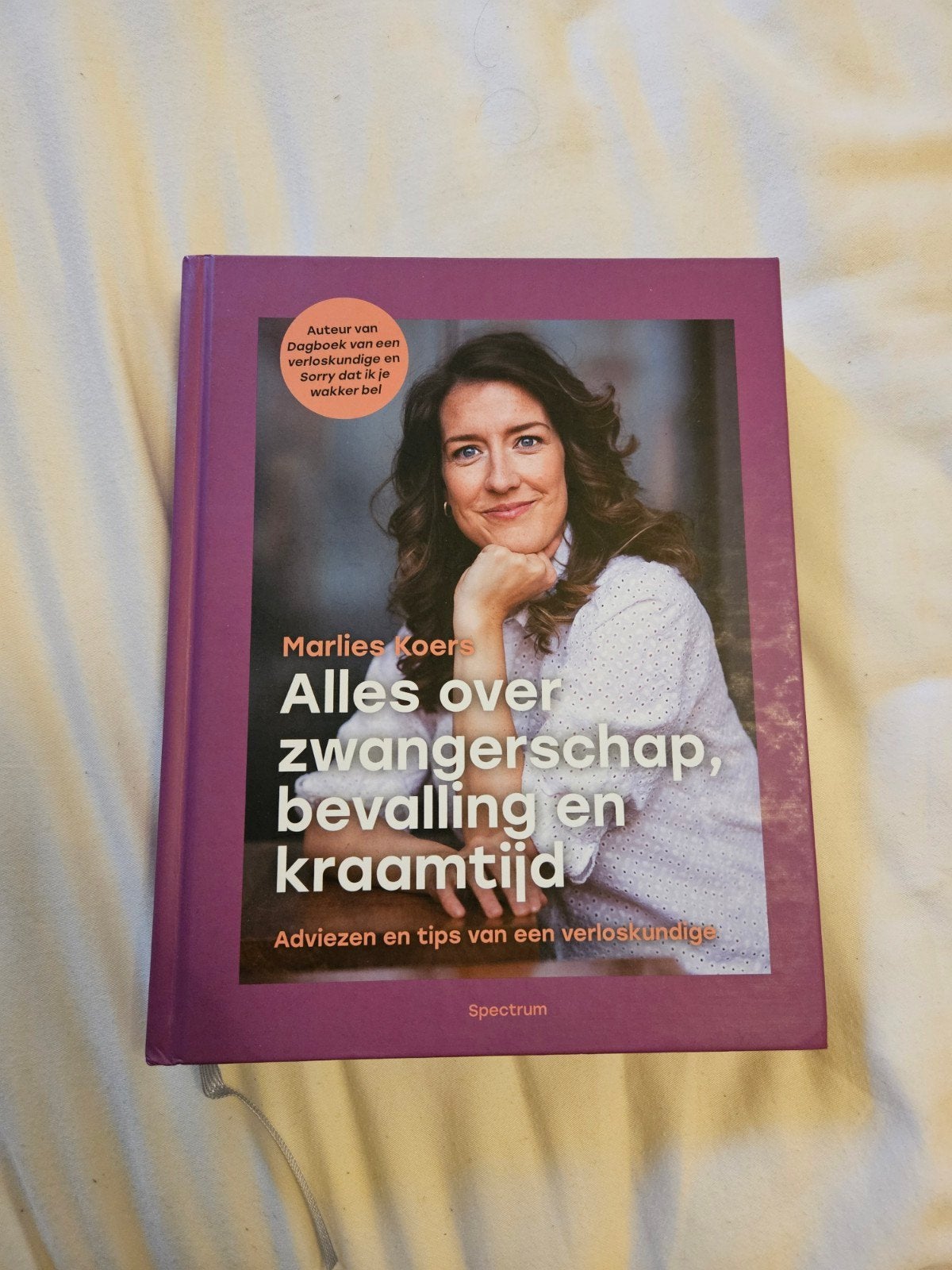 Boek Marlies Koers - Zwangerschap, bevalling en kraamtijdn, Zwangerschap en Bevalling, Ophalen of Verzenden, Zo goed als nieuw
