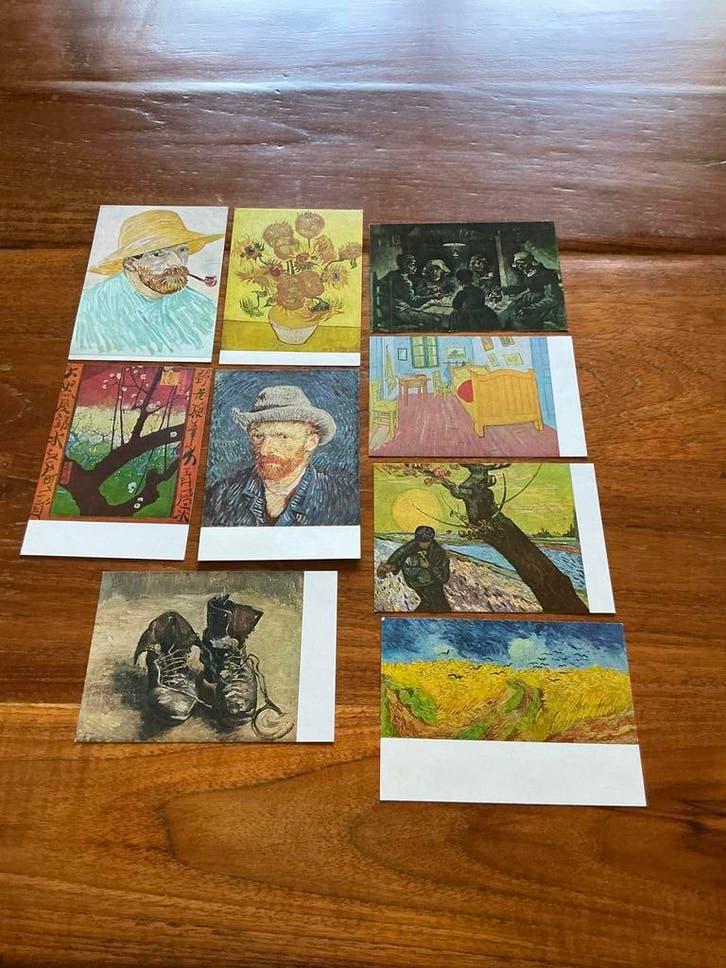 SET VAN 9 VINCENT VAN GOGH ANSICHTKAARTEN - SCHILDERIJEN, Antiek en Kunst, Kunst | Overige Kunst, Ophalen of Verzenden