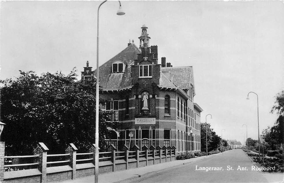 304-057-015 Langeraar St. Ant. Rustoord, Verzenden, Voor 1920, Zuid-Holland