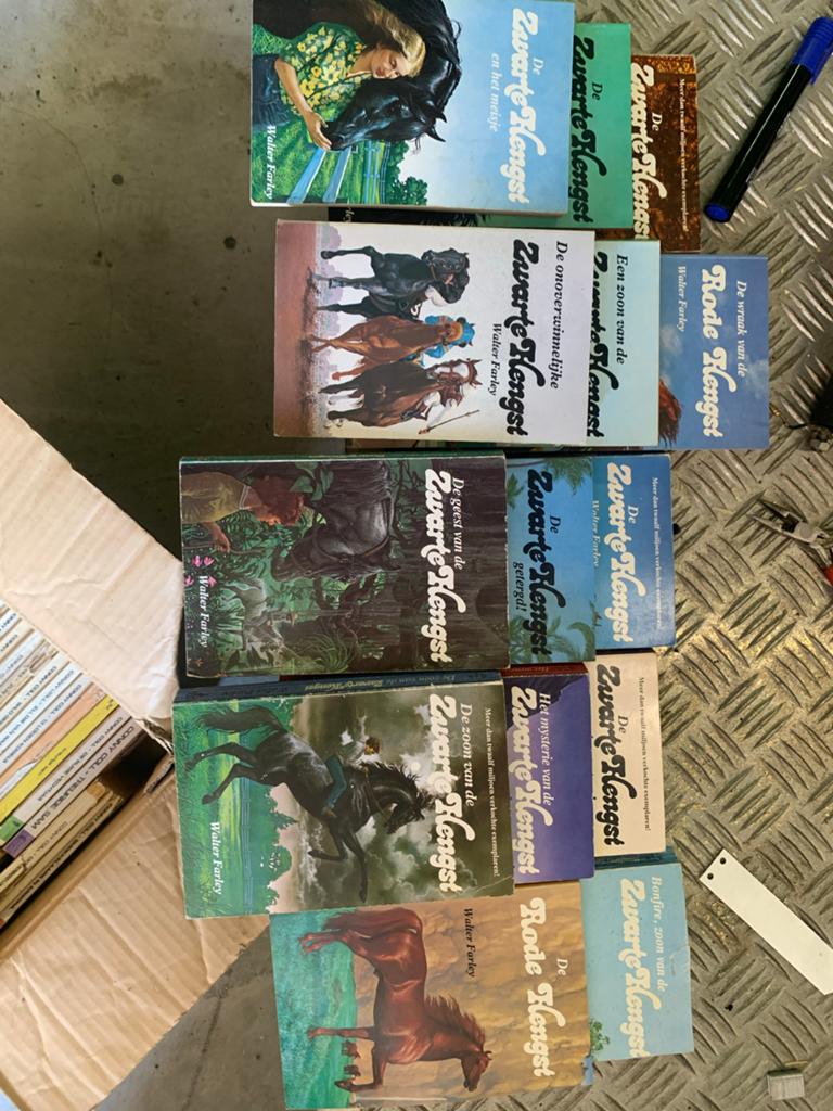 De Zwarte Hengst Boekenreeks - Walter Farley, Boeken, Ophalen of Verzenden, Gelezen, Nederland