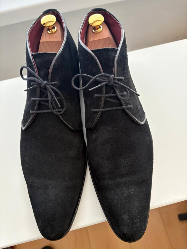 Nette schoenen, Kleding | Heren, Schoenen, Zwart, Ophalen of Verzenden, Gedragen, Veterschoenen