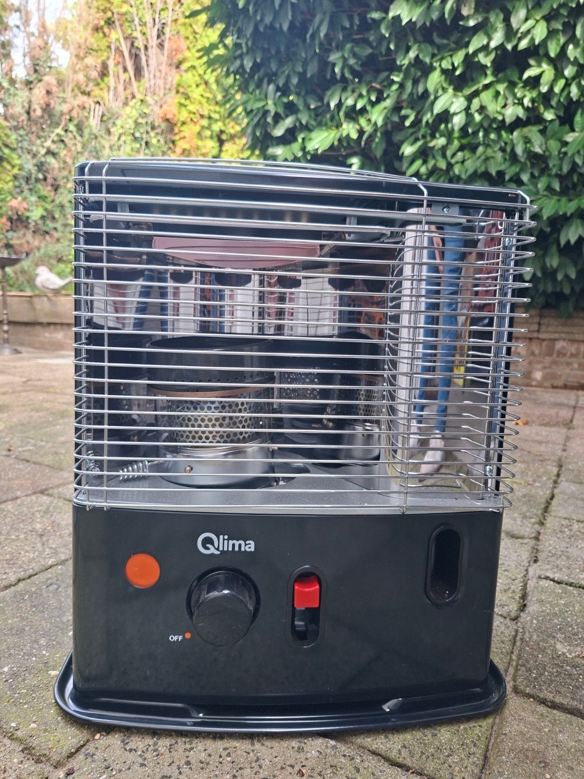 Qlima Wiekkachel R 4224 S TC 2, Huis en Inrichting, Ophalen, Zo goed als nieuw, Overige brandstoffen, Petroleumkachel
