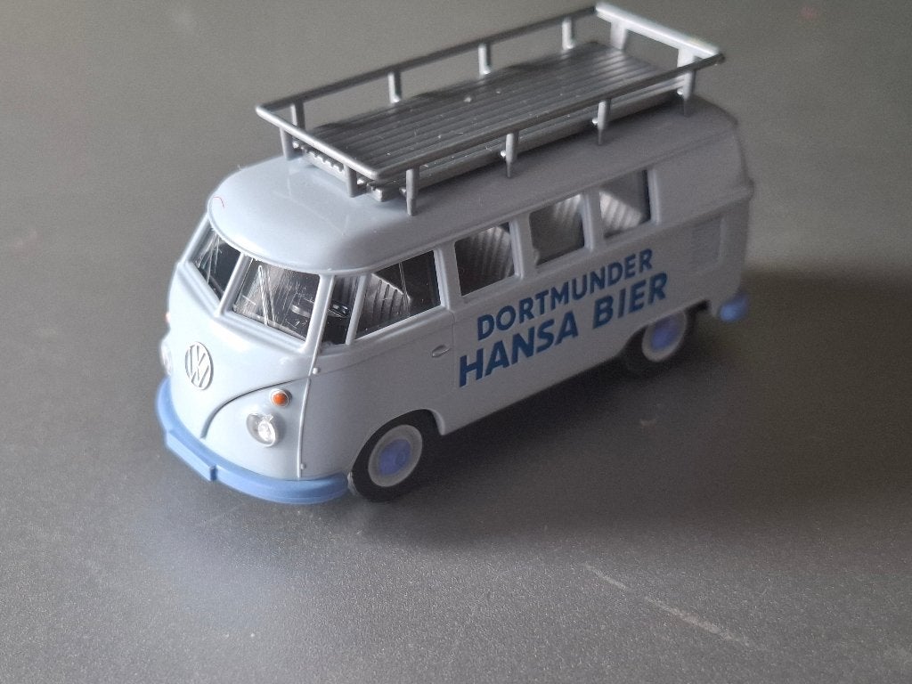 1:87 Volkswagen VW T1 Hansa Bier Wiking € 10, Hobby en Vrije tijd, Ophalen of Verzenden, Zo goed als nieuw, Auto, Wiking