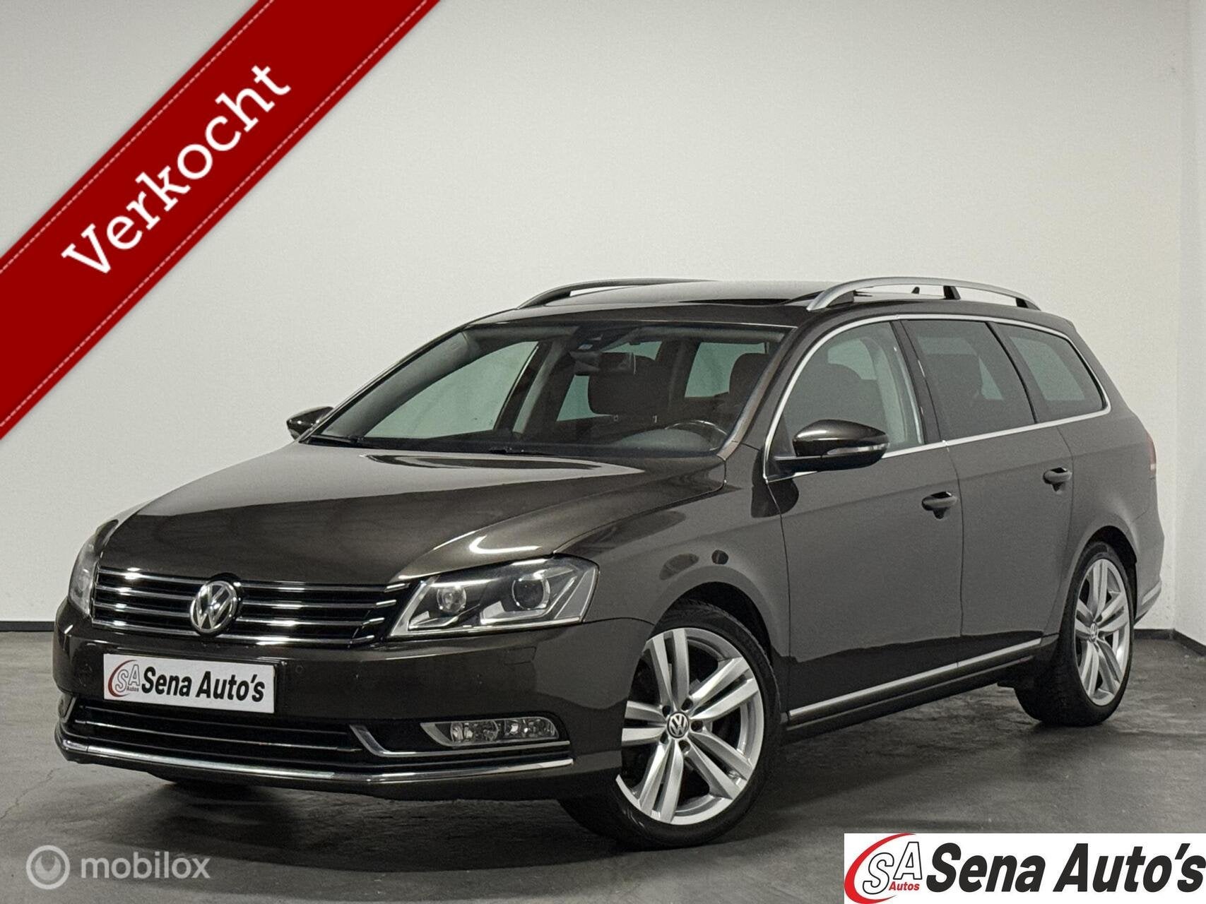Volkswagen Passat Variant 2.0 TSI R-line/ Led/ Pano/ Vol!, Auto's, Volkswagen, Euro 5, Gebruikt, Zwart, 4 cilinders
