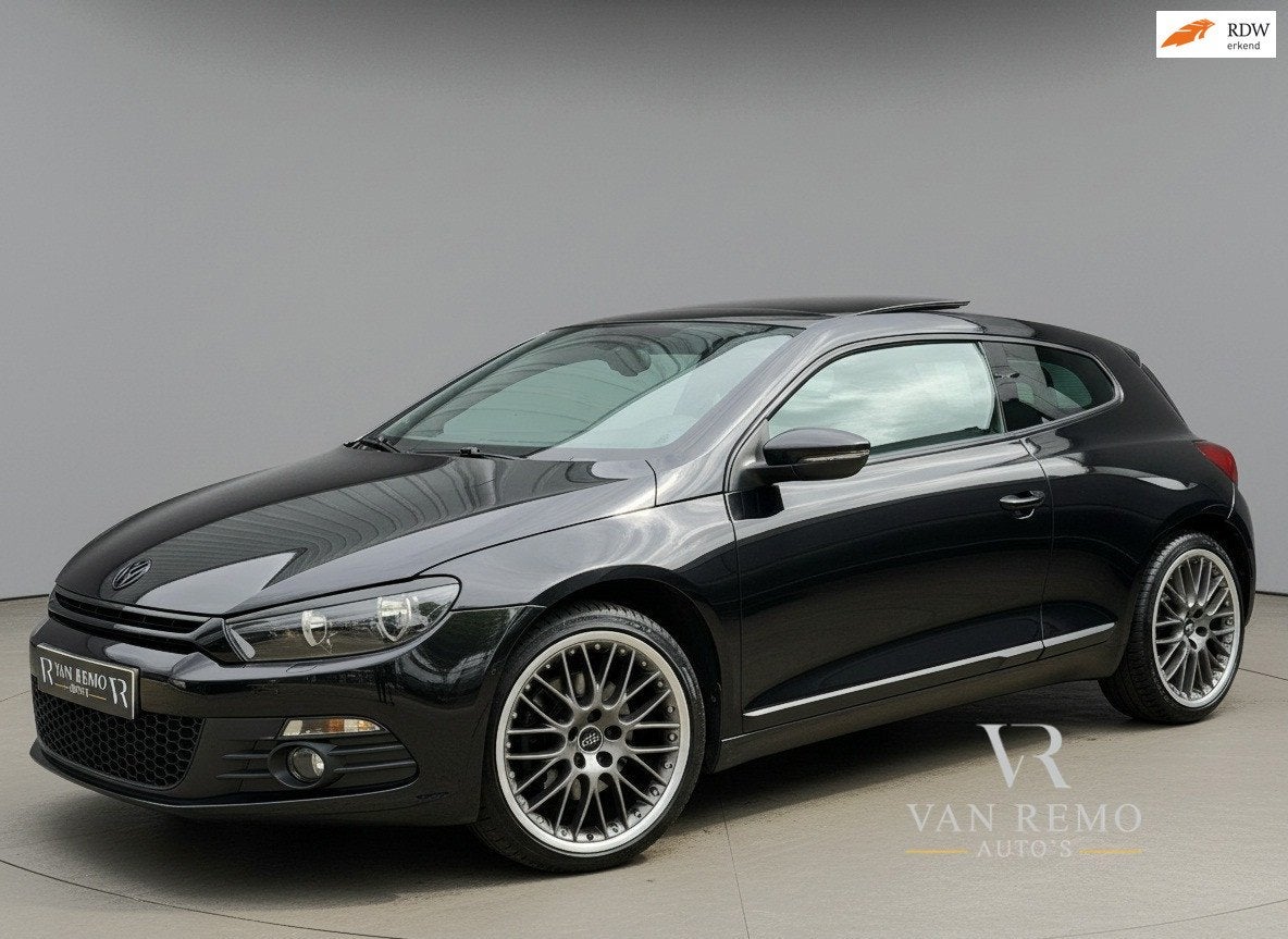 Volkswagen Scirocco 2.0 TSI|Clima|Cruise|Stoelvw|Carplay|Pan, Auto's, Volkswagen, Gebruikt, Zwart, 4 cilinders, 1984 cc