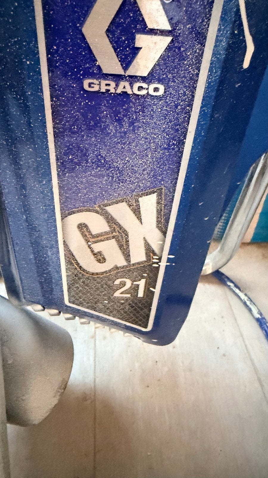 Graco GX 21 verfspuit met diverse accessoires, Ophalen of Verzenden, Gebruikt