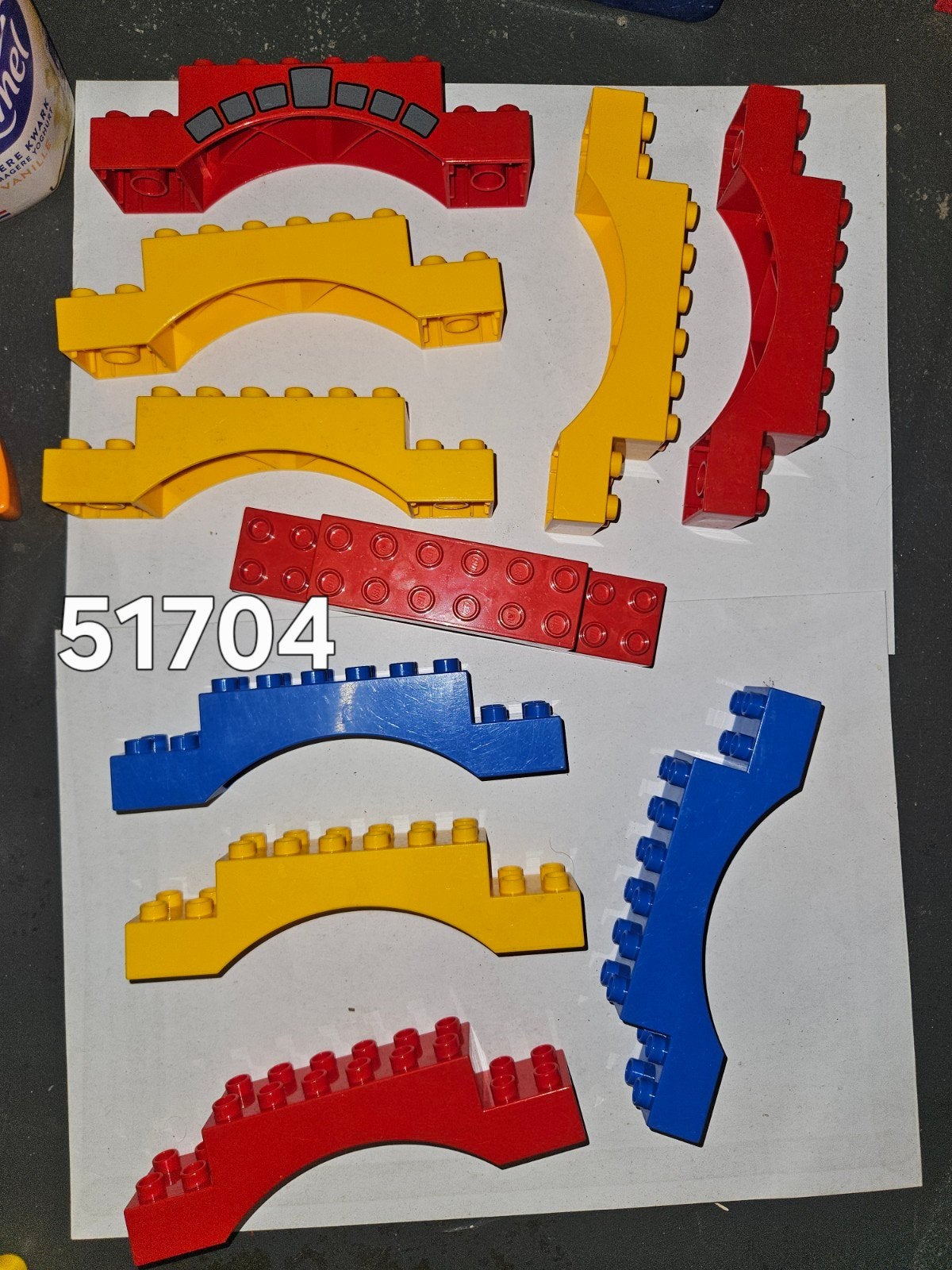 Duplo 51704 blokken bogen bruggen, Ophalen of Verzenden, Duplo