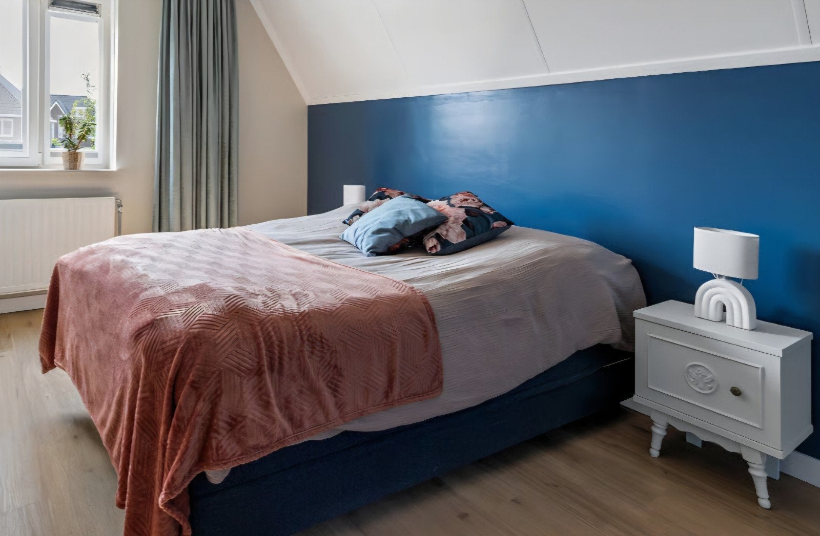 swiss sense boxspring 2 personen 140 cm, Ophalen, Gebruikt, Zwart, Tweepersoons