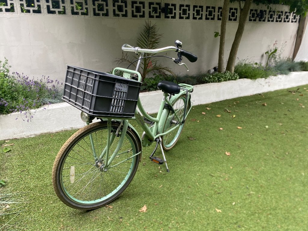 Transporter fiets 24 inch (mint-) groen, Ophalen, Terugtraprem, Handrem, Popal