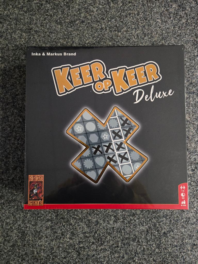 NIEUW Keer op Keer Deluxe van 999games, Vijf spelers of meer, Ophalen of Verzenden, Nieuw, 999 Games bv