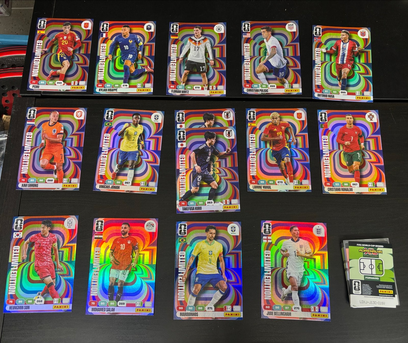 Panini Adrenalyn XL WK 2026 Kaarten - Nordic, XXL, Hologram, Ophalen of Verzenden, Nieuw, Overige sporten, Spelerskaart