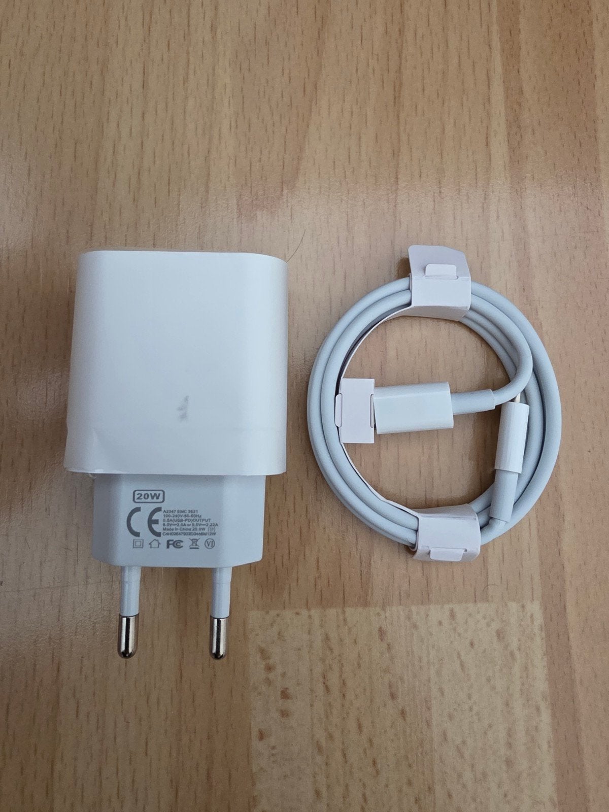 USB-C naar Lightning Kabel met 20W Snellader voor iPhone, USB-C, Nieuw, Snellader, Apple