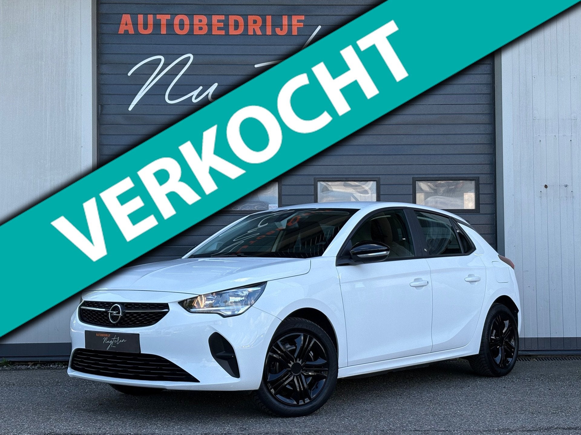 Opel Corsa-e Edition 50 kWh|90% SOH|1e Eigen|Dealer onder, Auto's, Gebruikt, Zwart, Wit, Origineel Nederlands
