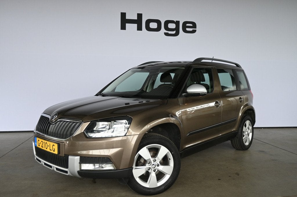 Skoda Yeti 1.2 TSI Limited Edition Airco Cruise control Navi, Auto's, Skoda, Voorwielaandrijving, Euro 5, Stof, Gebruikt