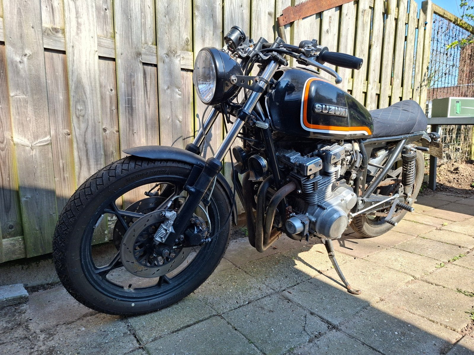 Suzuki GSX 750 - Cafe Racer Project, Ophalen