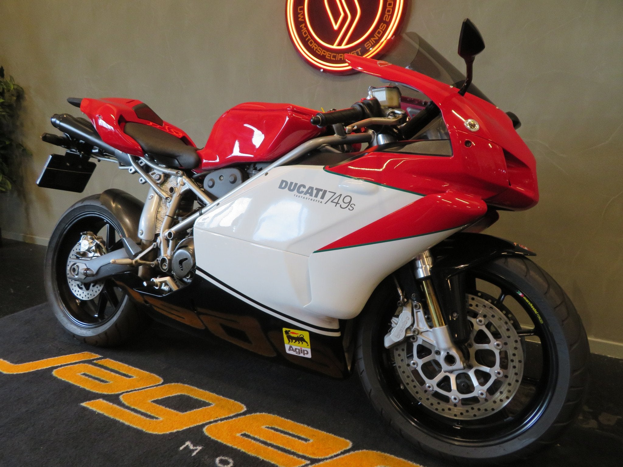 Ducati 749 S BIPOSTO EXHAUST TOP! (bj 2005), Motoren, Bedrijf, Sport
