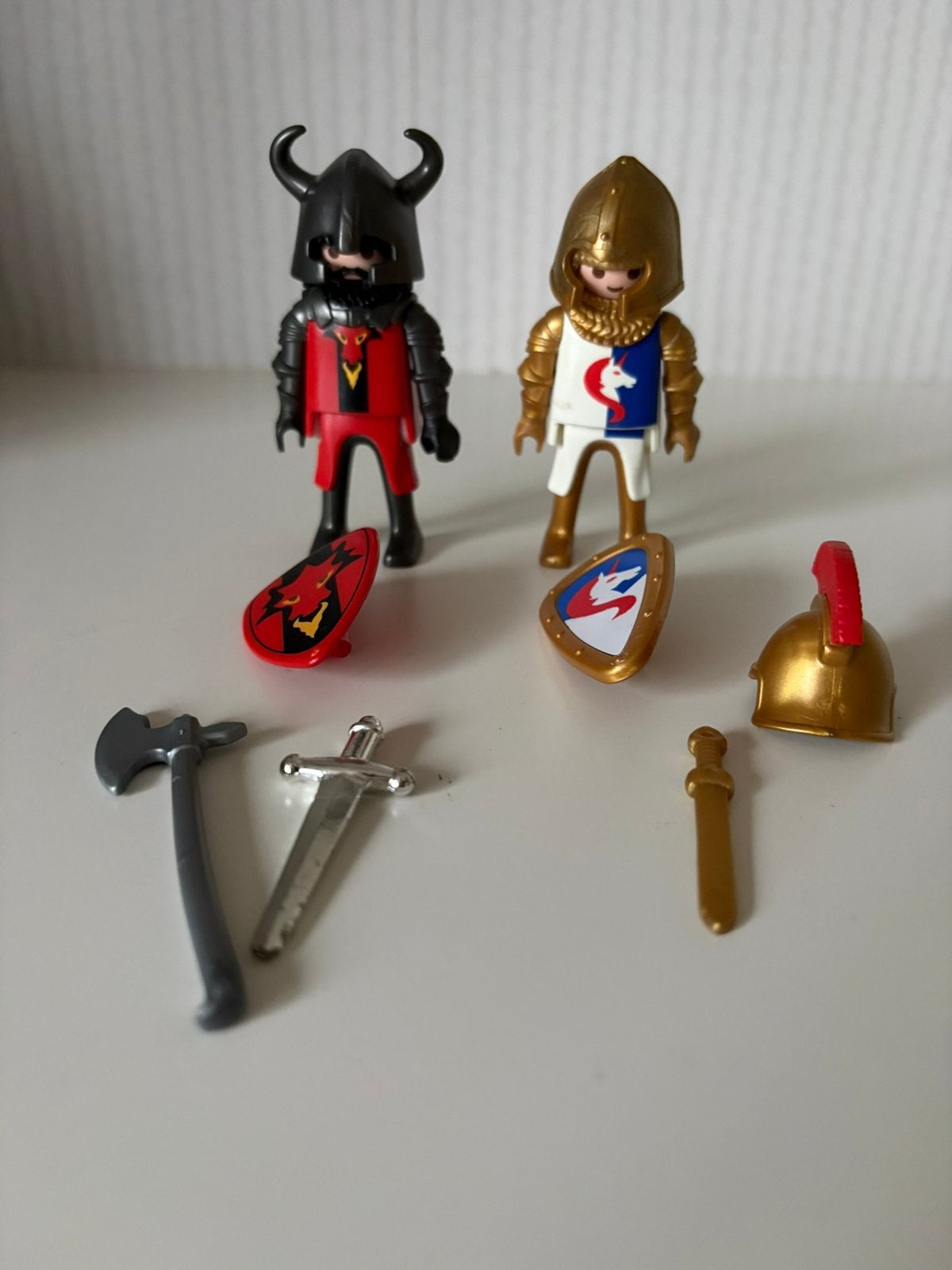Playmobil 5815 Duopack Ridder, Ophalen of Verzenden, Zo goed als nieuw