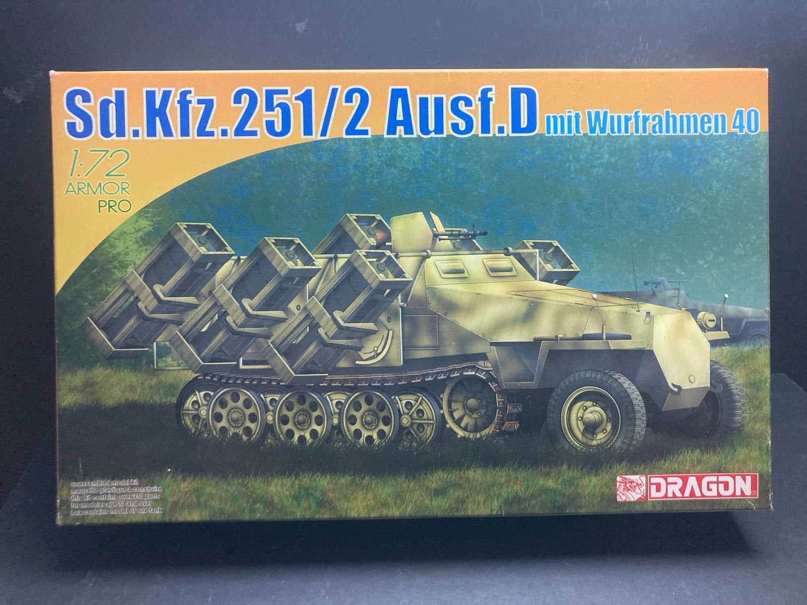 Sd.Kfz.251/2 Ausf.D met Wurfrahmen 40 modelbouwkit, Overige merken, Nieuw, Ophalen of Verzenden, Tank