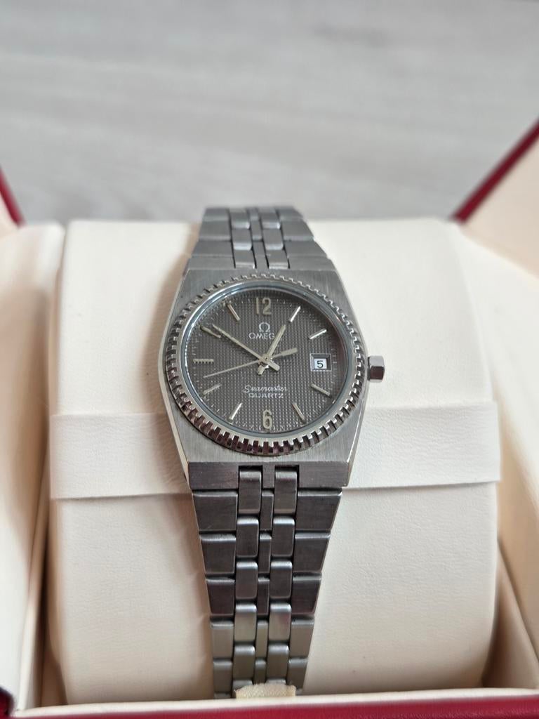 Omega Seamaster Quartz Dames Horloge 20MM, Overige merken, Staal, Gebruikt, Staal