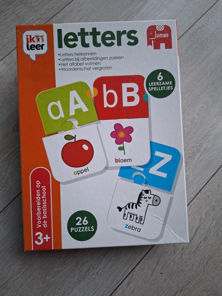 Jumbo - Ik leer "Letters", Ophalen of Verzenden, Zo goed als nieuw, Jumbo