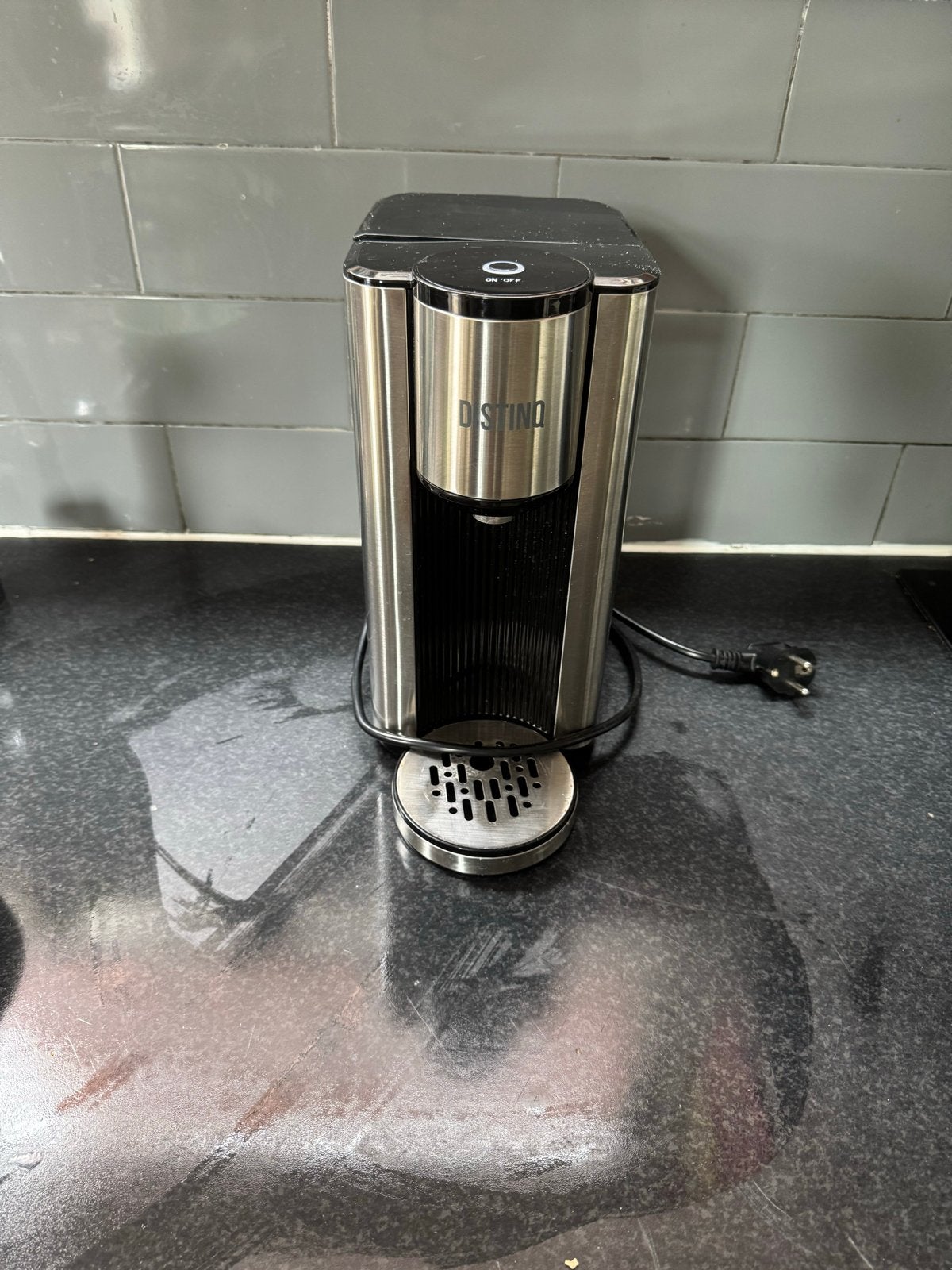 Distino Heet Water Dispenser - RVS, 2.3L inhoud, 2 liter of meer, Ophalen, Zo goed als nieuw, Rvs