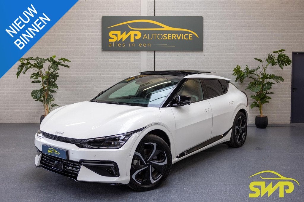 Kia EV6 GT-Line 77.4 kWh | 20 inch | HUD | 360 | Pano | Sfee, Auto's, Kia, Automaat, 228 pk, Achterwielaandrijving, Gebruikt