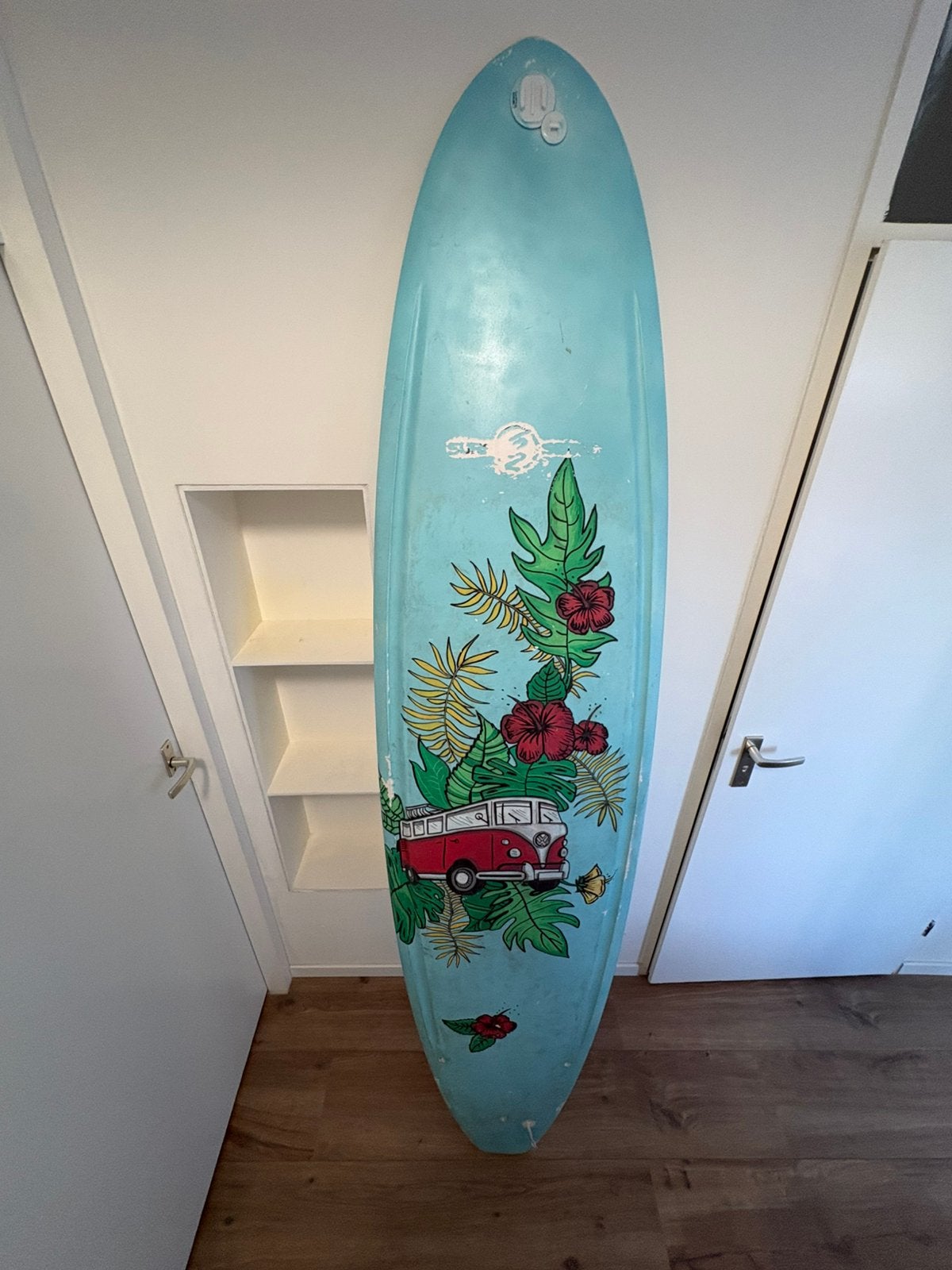 Surfboard decoratie, Ophalen, Gebruikt