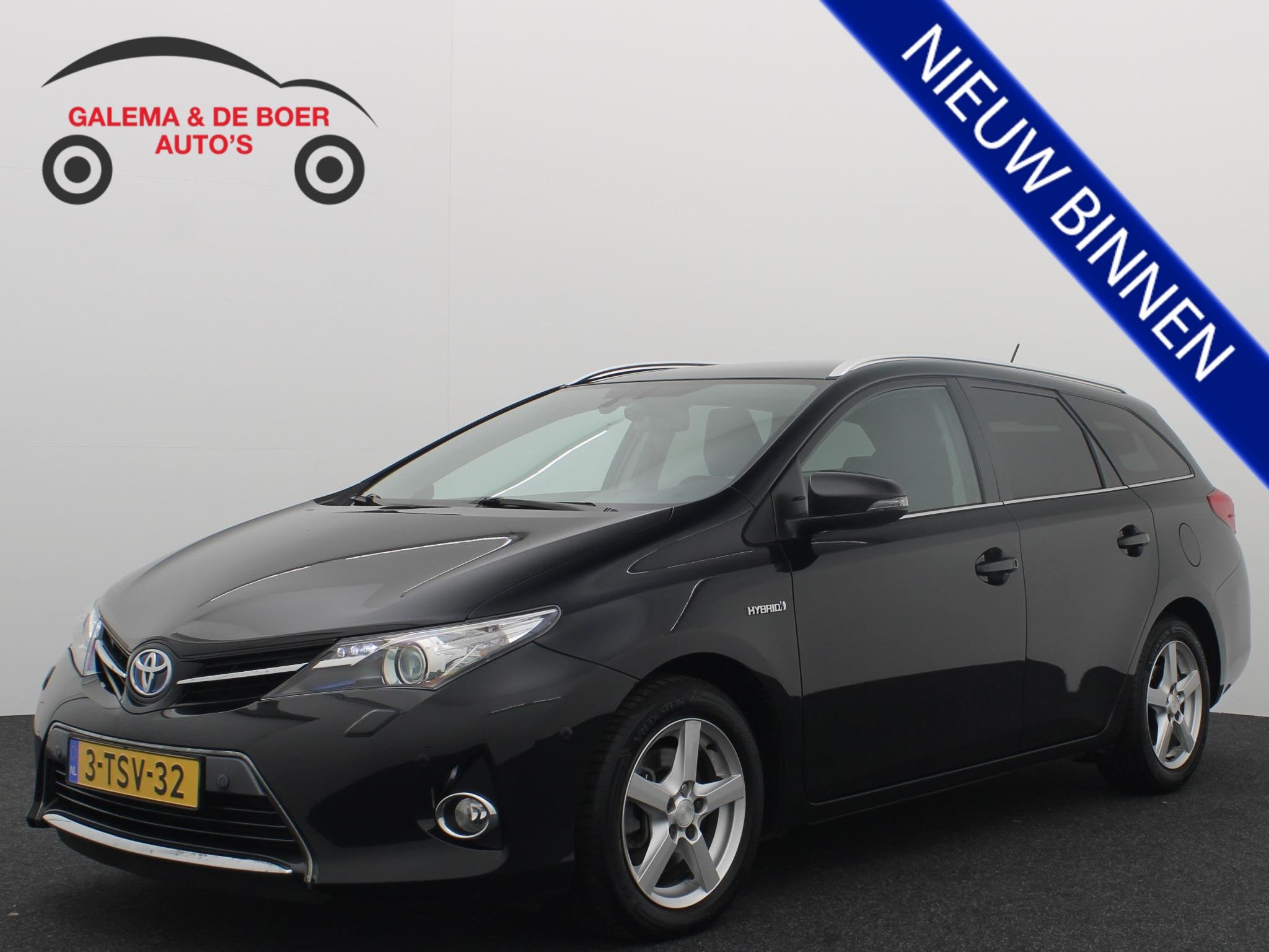 Toyota Auris Touring Sports 1.8 Hybrid Lease+ PANORAMADAK /, Euro 5, Gebruikt, Zwart, Origineel Nederlands