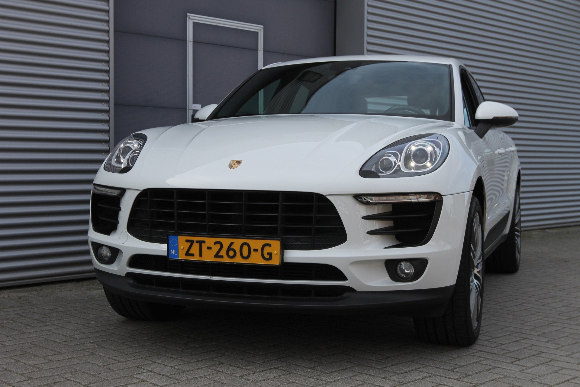 Porsche Macan 2.0 I Aut. I Navi I Leder (bj 2017, automaat), Automaat, Gebruikt, 4 cilinders, Wit