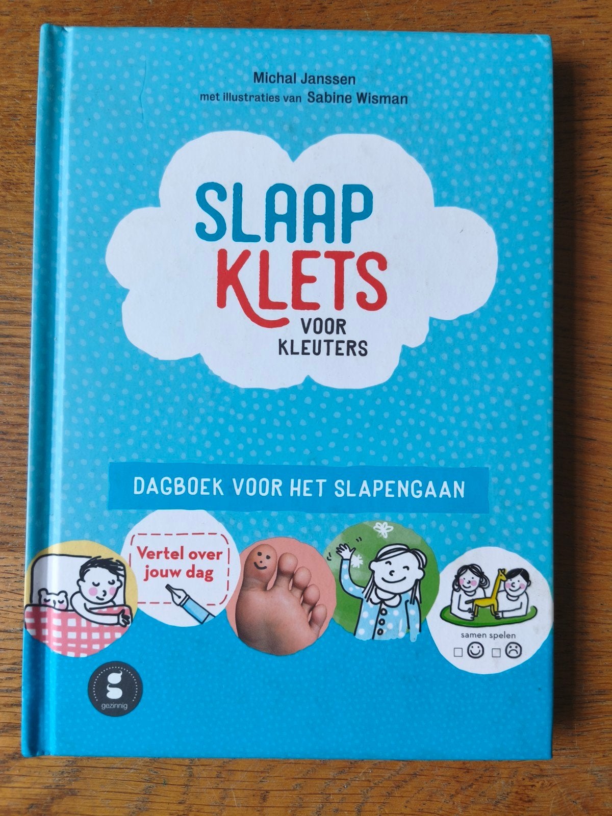 Slaapklets voor kleuters - Dagboek voor het slapengaan, Boeken, Ophalen of Verzenden, Zo goed als nieuw, Non-fictie