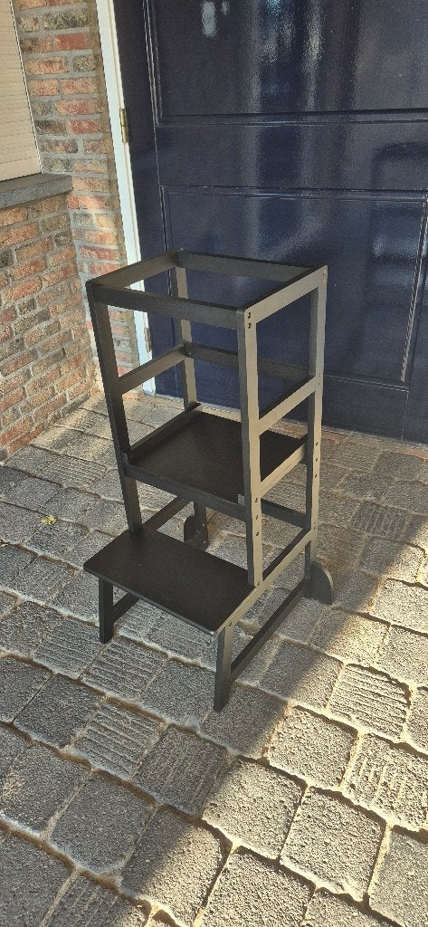 Houten leertoren / kinder keukentrapje, Ophalen, Nieuw, Overige typen, Aanschuifbaar
