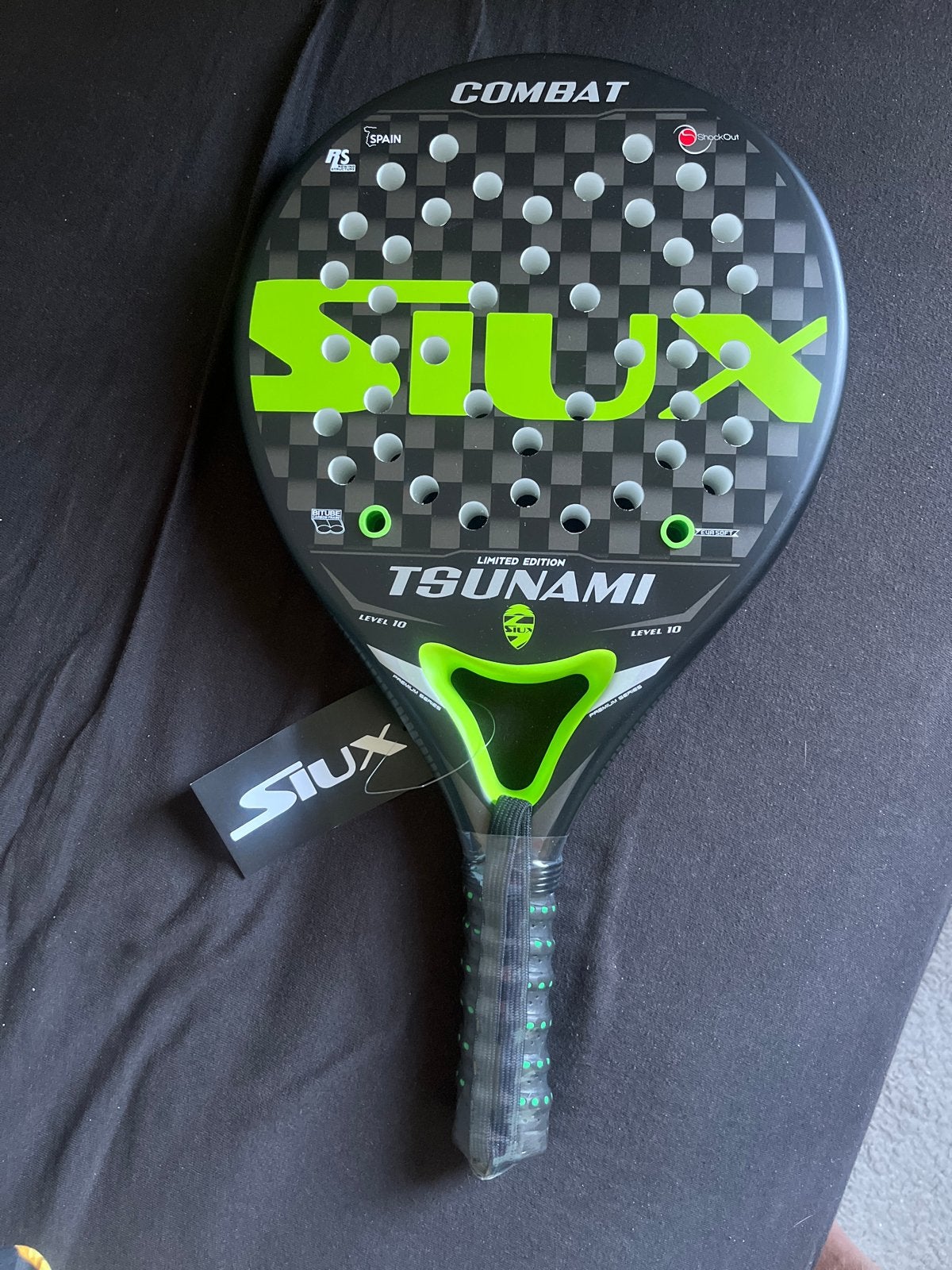 Nieuw Siux Tsunami Padel Racket - Limited Edition, Sport en Fitness, Padel, Ophalen of Verzenden, Nieuw, Padelracket