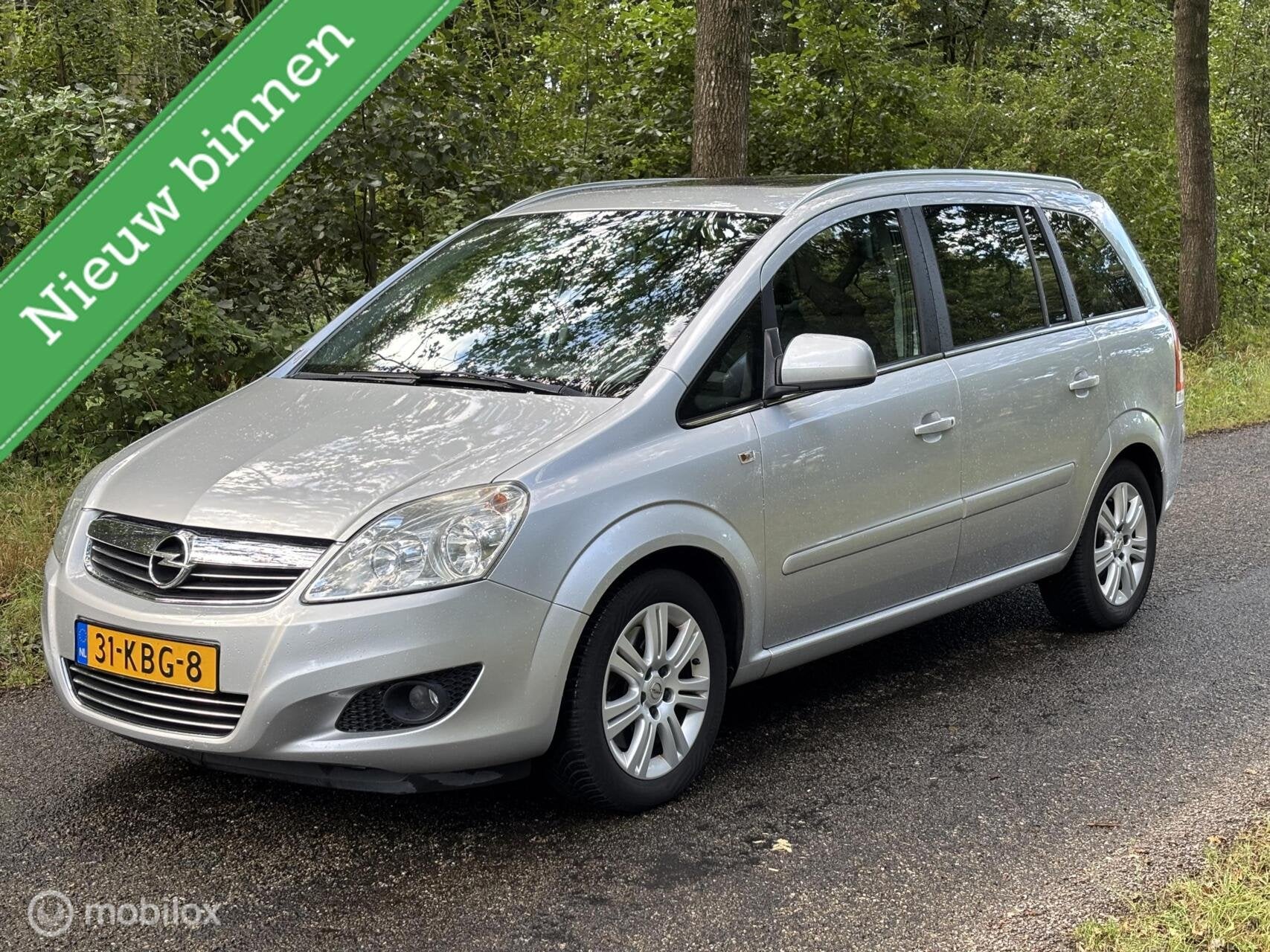 Opel Zafira 2.2 Cosmo |Automaat|7Pers|Dakje|Trekhaak|NAP, Auto's, Opel, Gebruikt, Zwart, 4 cilinders, 150 pk