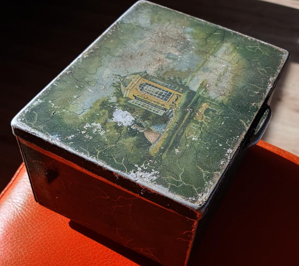 Oud Pickwick theeblik, Ophalen of Verzenden