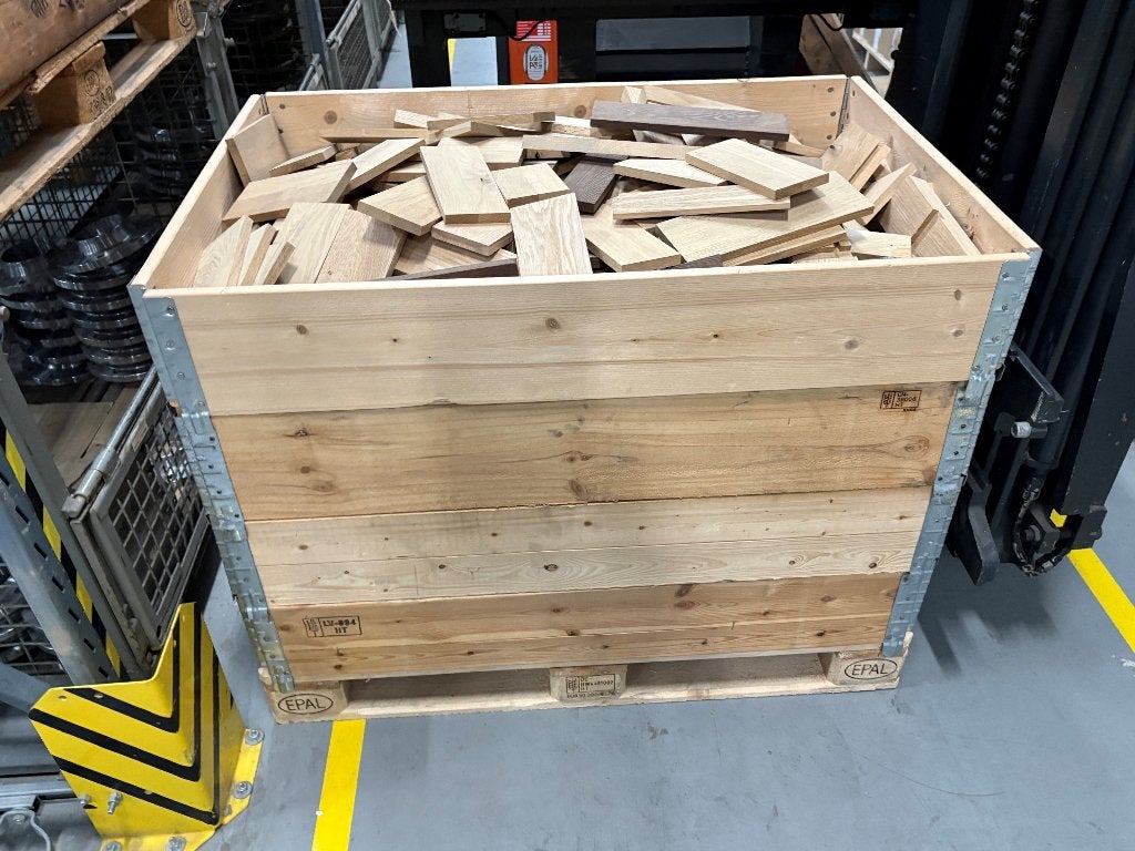 Eiken haardhout, Ophalen, Gebruikt