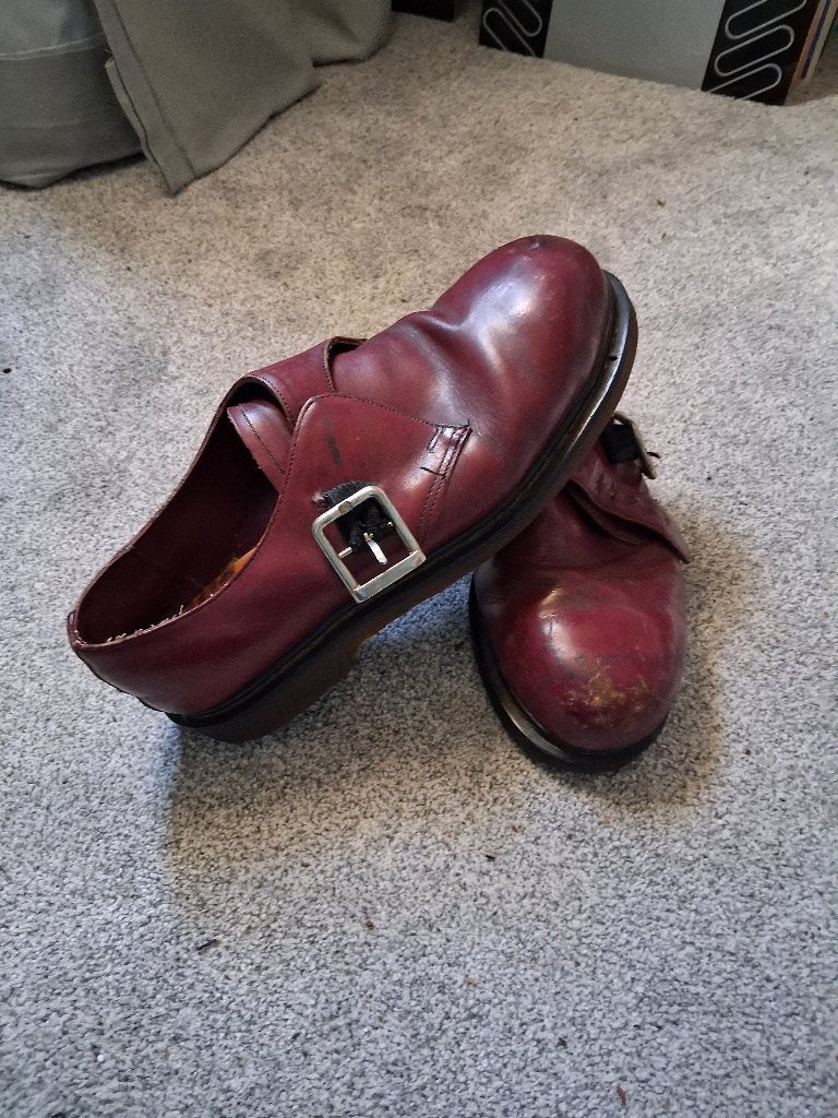 Vintage dr martens 44, Overige kleuren, Verzenden, Boots, Gedragen