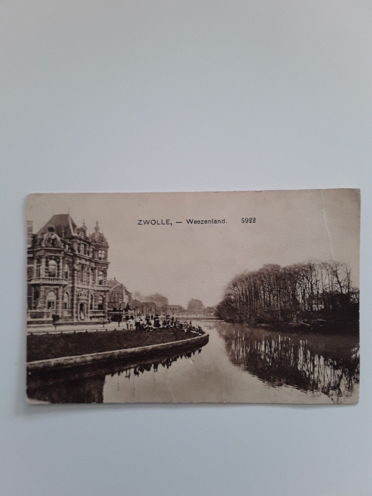 Zwolle, Verzamelen, Ansichtkaarten | Nederland, Ophalen of Verzenden, Voor 1920, Gelopen, Overijssel