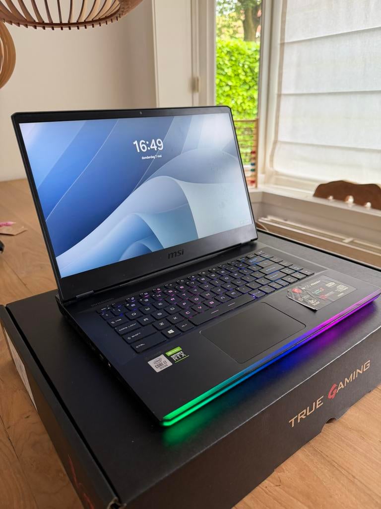 MSI GE66 RAIDER 10SE, Met videokaart, 2 tot 3 Ghz, Ophalen of Verzenden, Zo goed als nieuw