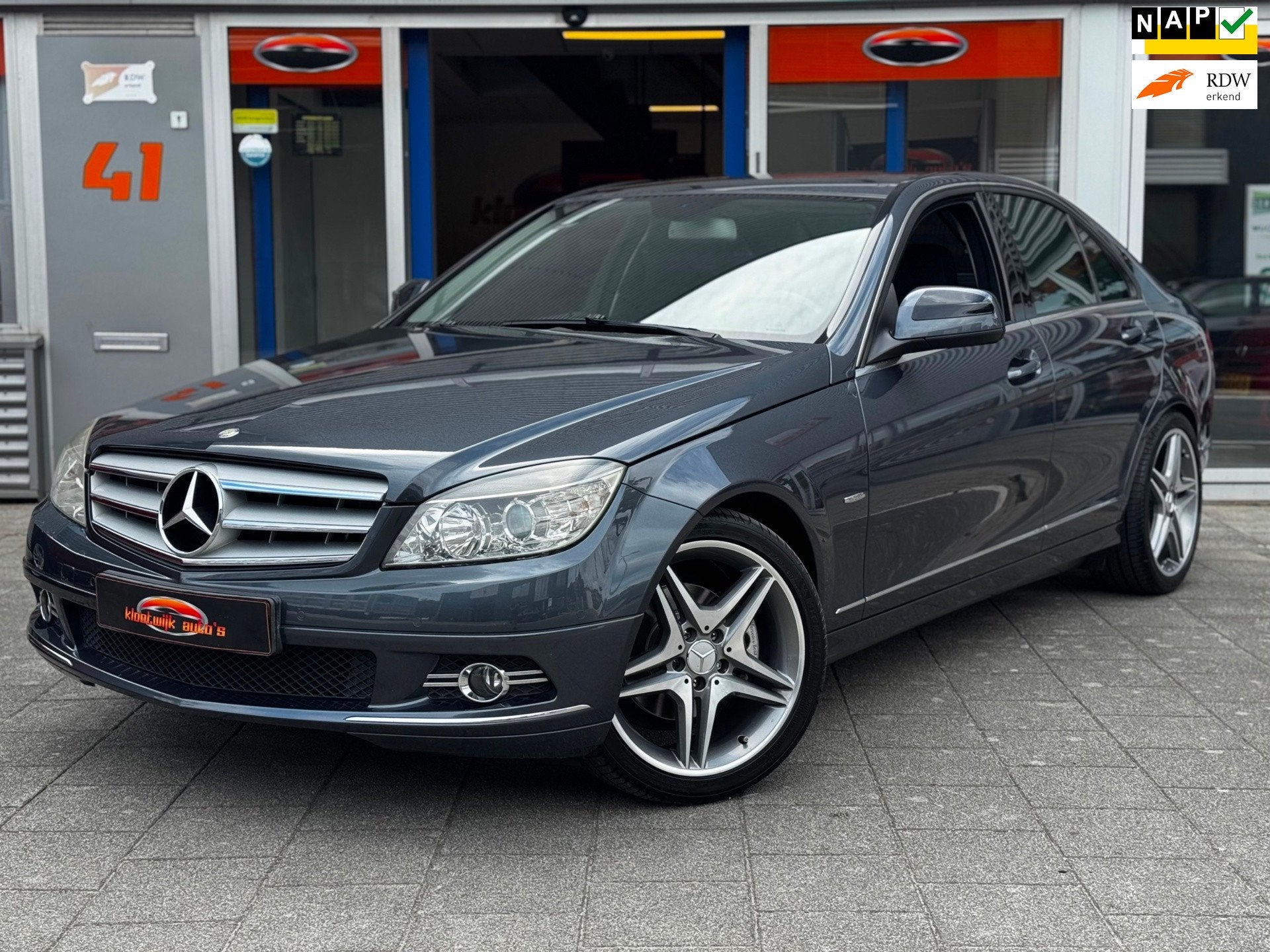 Mercedes-Benz C-klasse 200 Komp. Avantgarde NL-Geleverd Clim, Auto's, 13 km/l, 745 kg, Achterwielaandrijving, 4 cilinders