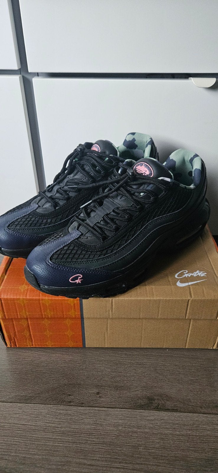 Nike corteiz air max 95 pink beam 47.5, Ophalen of Verzenden, Zo goed als nieuw, Overige kleuren, Nike