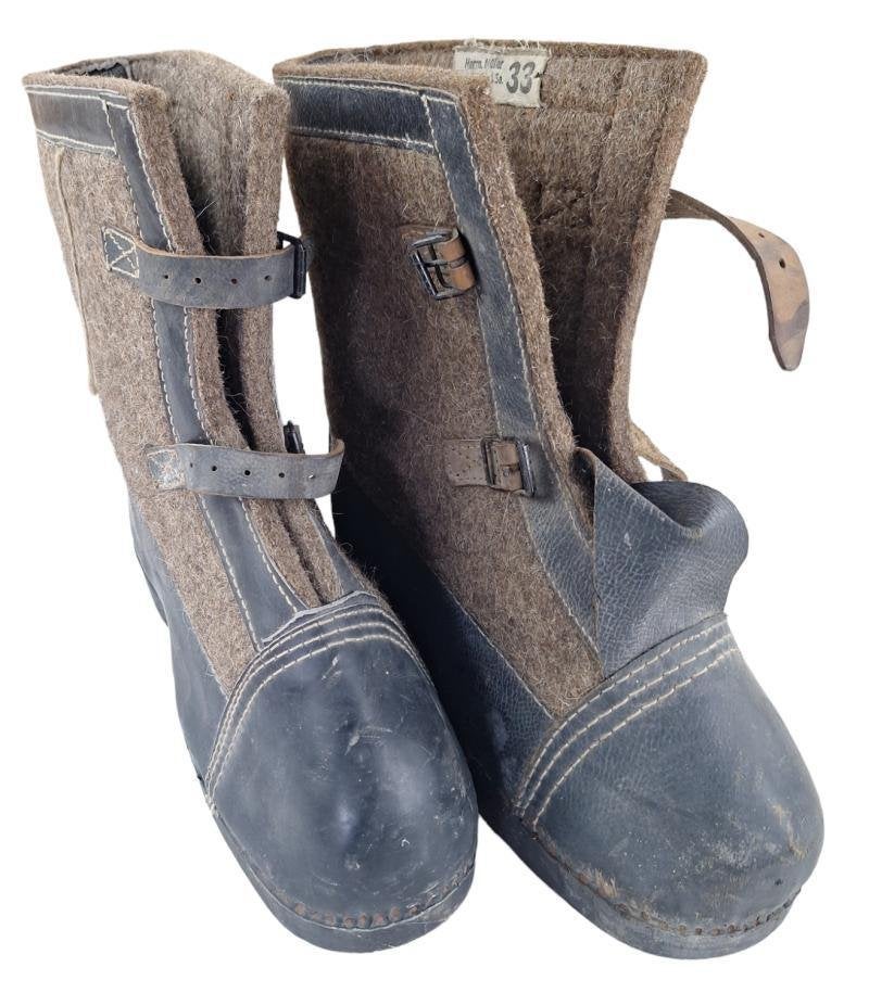 duitse ww2 winter wacht boots, Verzamelen, Ophalen of Verzenden, Duitsland
