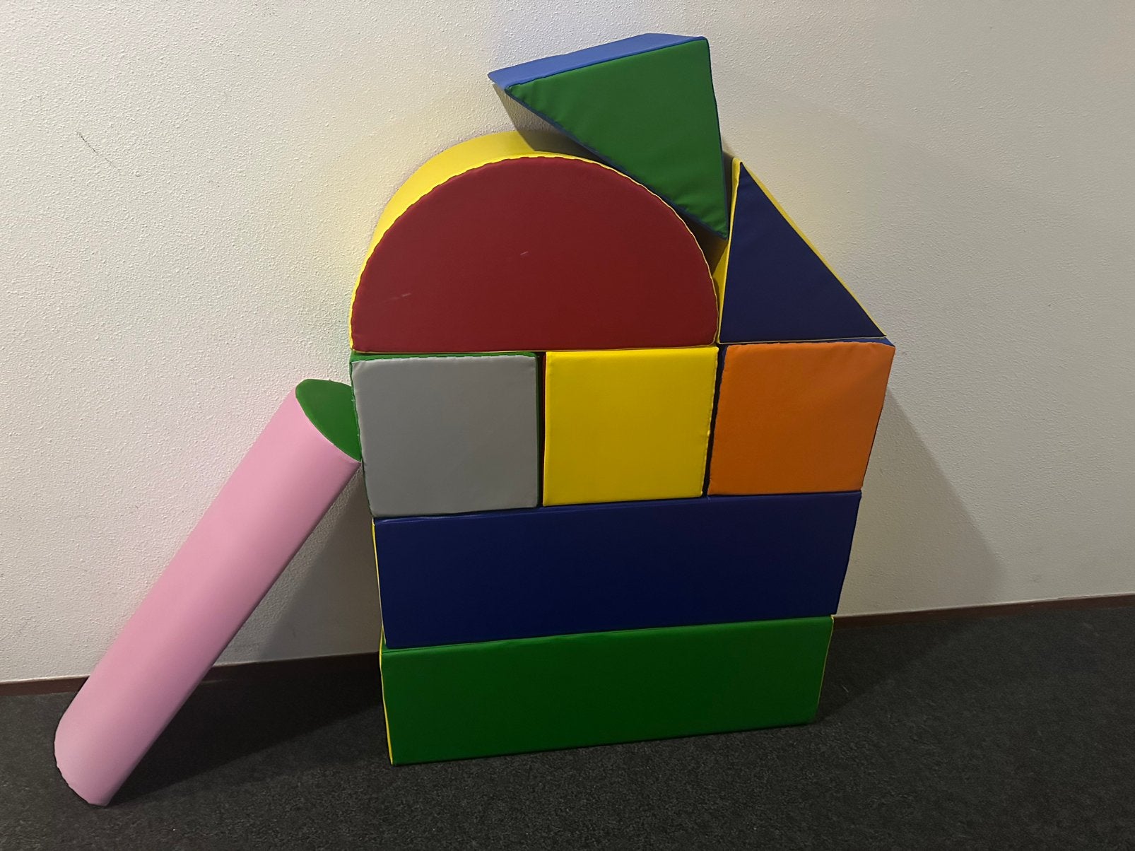 Grote set zachte foam bouwblokken – speel- & klimblokken, Ophalen, Zo goed als nieuw