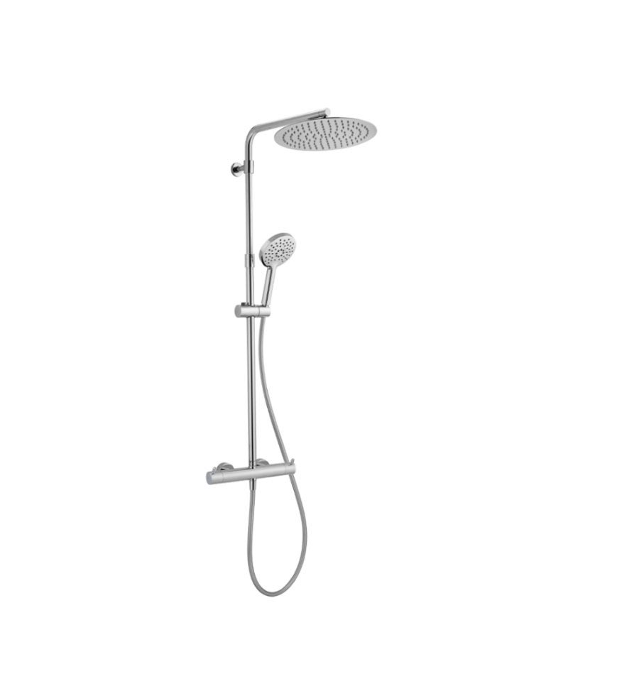 HUBER ROUND THERMOSTATISCH DOUCHESYSTEEM CHROOM, LUDOLF DE JONGHSTRAAT 41N 3043 JD ROTTERDAM, Nieuw, Ophalen of Verzenden, Info@volgendehand.nl