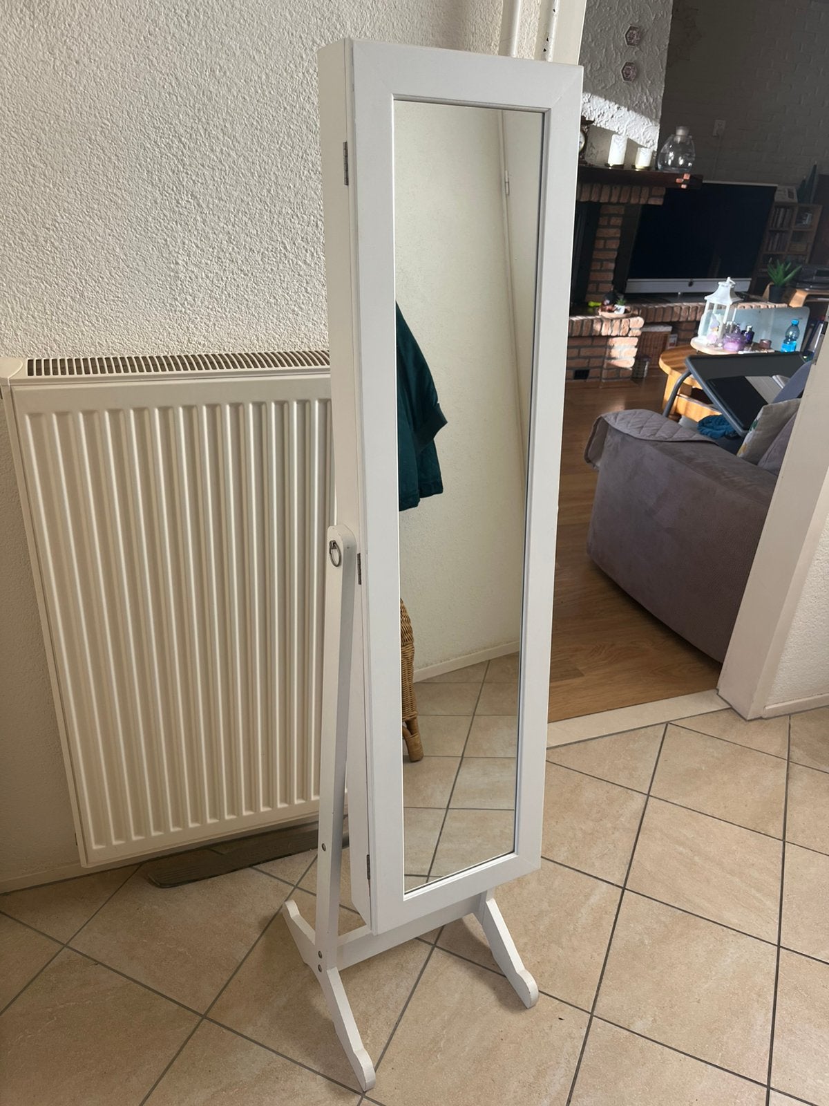 Spiegel, Ophalen, Minder dan 50 cm, 100 tot 150 cm, Zo goed als nieuw