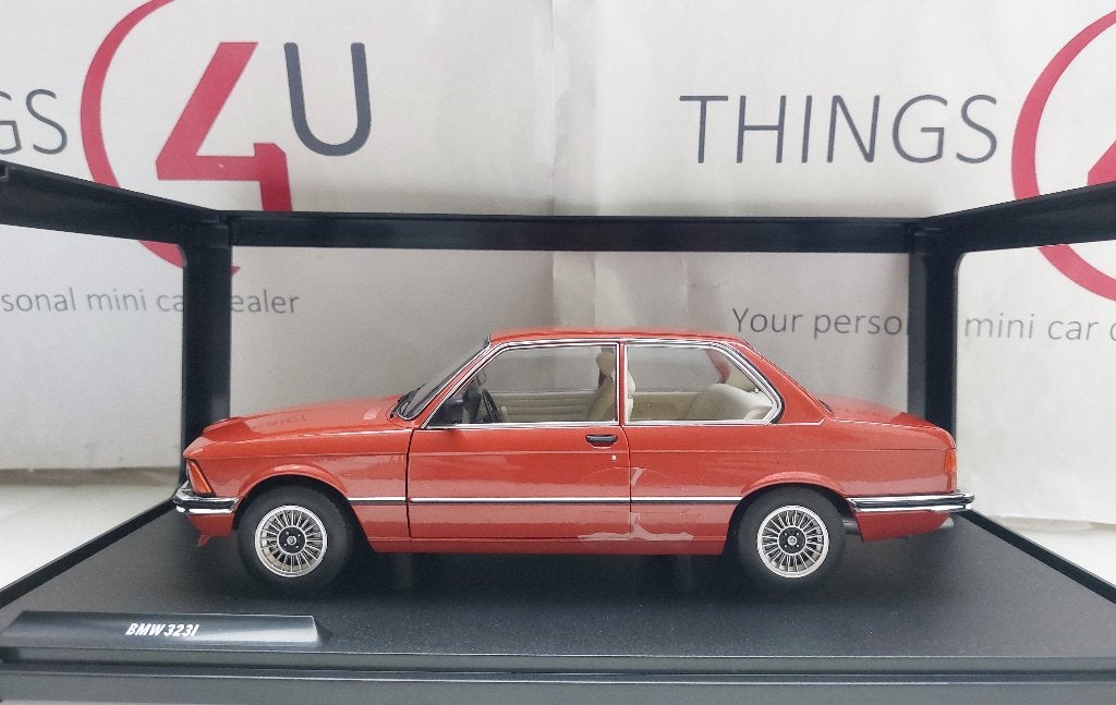 Solido 1:18 BMW 323i E21 1980 roodbruin metallic nieuw, Hobby en Vrije tijd, Ophalen of Verzenden, Nieuw, Auto, Solido